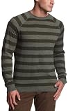 Perry Ellis Mens Slub Stripe Sweater
