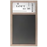 Wandtafel Memotafel mit Holzrahmen