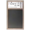 Wandtafel Memotafel mit Holzrahmen