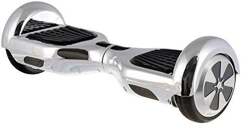 Surfwheel Luxury Plated 6.5 Inch 2 Wheel Self Balancing Electric Scooter Drift Board Scooter(Silver)