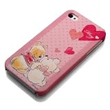 「Rix iPhone4/4S対応ラバーコートケース くまのプーさんRX-IJK574POO」の画像
