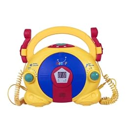 BeBop Sing-Along CD Karaoke Player plus a mail in coupon for a FREE Toddler Twosome 2-CD by BeBoP