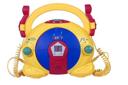 Childrens Toyshop  Toys : BeBop Sing-Along CD Karaoke Player plus a mail in coupon for a FREE "Toddler Twosome" 2-CD