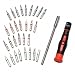 Syba SY-ACC65041 30-in-1 Precision Screwdriver Set with Full-size Color-Coded Bits with Bright Yellow Carrying Case