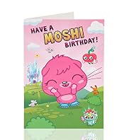 Moshi Monsters Girl Birthday Card