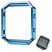Shareconn Replacement Accessory Steel Frame for Fitbit Blaze Smart Watch Blue