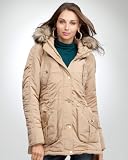 Faux Fur Trim Anorak CHAMPAGNE (L) 41OGAdkgnOL. SL160 Faux Fur Trim Anorak CHAMPAGNE (L)