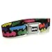 Search : Batman Multi-Color Logo Seatbelt Buckle Black Strap Belt, Official Licensed
