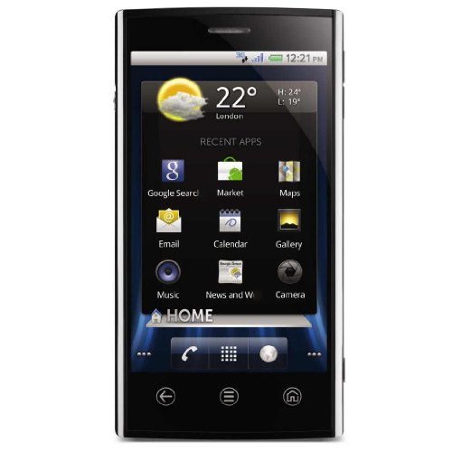 Dell Venue Unlocked GSM Phone with Android 2.2, 8MP Camera, Touchscreen, GPS, Wi-Fi and Bluetooth - Black
