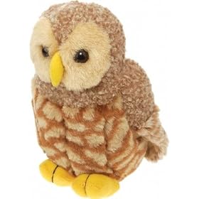 Northern Spotted Owl - Audubon Plush Bird (Authentic Bird Sound)