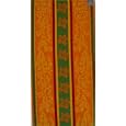 Hawaiian Orange Yellow - Luxury Velour Jacquard Beach Towel size 32x63 - 400 grams 100% Pure Ringspun Cotton - Brilliant intense vibrant colors - Highly absorbent easy care machine wash - Use for picnic poolside or as a colorful bath towel - Save 50%