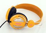 Oboe Street Headphones in Tangerine by WeSC