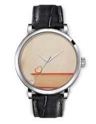 SPRAWL Aanalog Fashion Series Silver Ladies Watches of Genuine Black Leather Strap,Unique Wrist Watch for Women Girls Designed with Heart in book