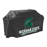 Mr. Bar-B-Q, Inc. 07740MICHSGD Michigan State Grill Cover, Black