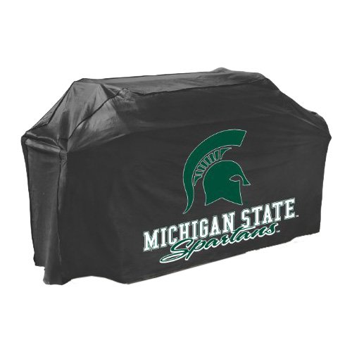 Mr. Bar-B-Q, Inc. 07740MICHSGD Michigan State Grill Cover, Black