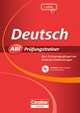 Produkt-Bild: Abi Pr&uuml;fungstrainer Deutsch (Buch+CD-ROM): &Uuml;ber 20 Originalpr&uuml;fungen mit Schritt-f&uuml;r-Schritt-L&ouml;sungen