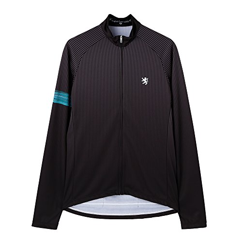 KAPELMUUR(カペルミュール) レディース長袖ジャージ　ストライプ　ブラック　【kpls034】