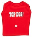 K9 Top Dog Dog T-shirt In Tin, Red, Xtra Large