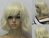 Cool2day Marilyn Monroe Medium Long Wavy Hair Full Wig(Model:JF011403)