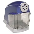 Electric Pencil Sharpener, 4-1/2"x7"x6-3/6", Blue/Gray