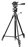Vanguard MG-3 OS Metal Tripod with Removable 3-Way Window-Mountable Panhead (Black)