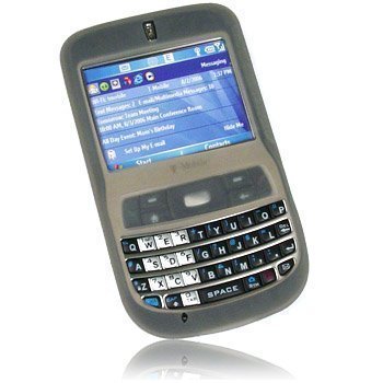HTC T-Mobile Dash PDA Smartphone Protective Smoke Silicon Skin Snap-On Cover Case