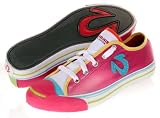 True Religion - TRUE RELIGION Brand Jeans Conner Low Mens Canvas Shoes Fuchsia/Aqua