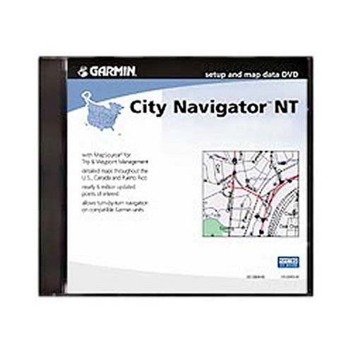 Garmin City Navigator North America for Detailed Maps of the United State, Canada and Mexico (DVD)