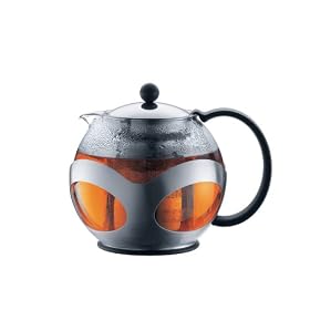 Bodum Kenya Stainless Steel Tea Pot, 0.5 litre