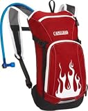 Camelbak Kids Mini-M.U.L.E. Hydration Pack (50-Ounce/91 Cubic-Inch, Chili Pepper Flames)