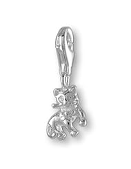 MELINA Charms clip on pendant sweet cat citty sterling silver 925