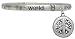 Silver Peace "Be The Change" Charm Stretch Bracelet
