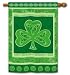 St Patricks Day Banner Flag - Celtic Knots