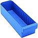Quantum Storage Systems K-QED602BL-6 Supper Tuff Euro Drawers, 17-5/8" x 5-9/16" x 4-5/8", Blue (Pack of 6)