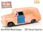 Jada Dub City For Sale Orange 1957 Chevy Suburban 1:64 Scale Die Cast Truck Car