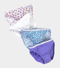 Fruit of the Loom Girls' 12pk Cotton Bikini