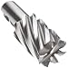 YG-1 E2039 Cobalt Steel Square Nose End Mills, Inch, Weldon Shank, Uncoated (Bright) Finish, 30 Degree Helix, For Use With All Materials