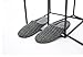 HomeIdeas Men's Cashmere Knitted Anti-slip House Slippers, Spring Summer Breathable Indoor Shoes