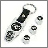 Chrysler 300 HEMI C Tire Valve Caps and Wrench Key Chain