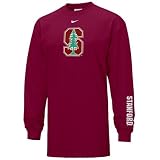 Nike Stanford Cardinal College Classics Logo Long Sleeve T-shirt