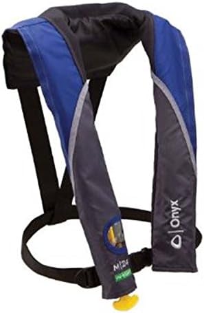 Onyx M-24 In-Sight Manual Inflatable Life Jacket (PFD) Blue