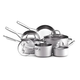 Anolon Chef Clad 10-Piece Cookware Set by Anolon