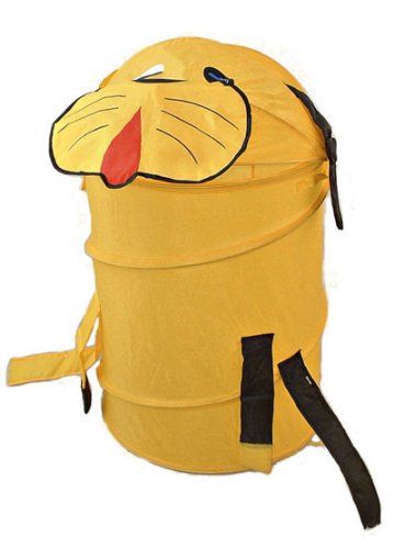 Kids' Puppy Storage Hungry Hamper, Pop-Up Kid Hampers, Collapsible Laundry Hamper, Big Hamper