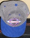 Ny Rangers Vintage Corduroy Hat with Logo on Back