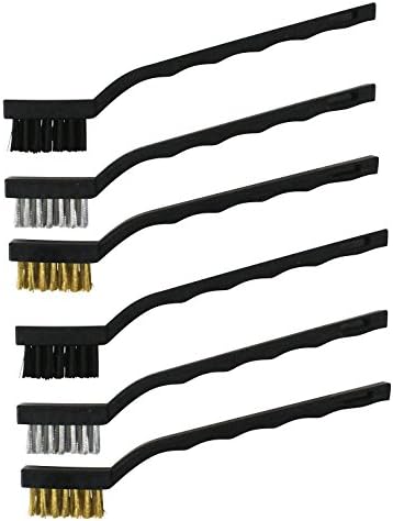 NueMerica 3 Types Wire Brush Set 6-Pack