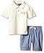 Nautica Boys' 2 Piece Polo and Pull On Short Set
