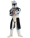 Star Wars Animated Deluxe Clone Trooper Leader Rex Child Costume