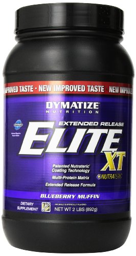 Dymatize Elite XT Dietary Supplement, Blueberry Muffin, 2 Pound