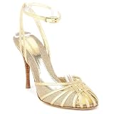 BCBG Inizia Gold sandals at BCBG MAX AZRIA