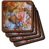 Susan Brown Designs Teddy Bear Themes - Plenty of Teddies - Coasters